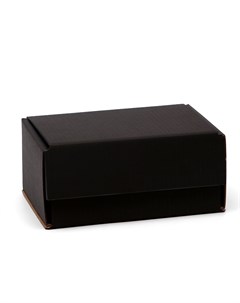 Коробка самосборная черная 22 х 16 5 х 10 см Upak land