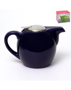 Чайник с фильтром серия Феличита глазурь синий 1300 мл Elrington