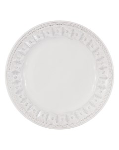 Тарелка закусочная Augusta 22 см керамика белый Matceramica