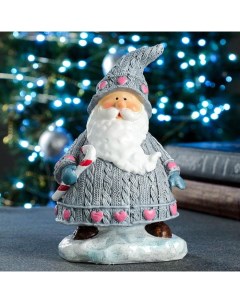 Фигура Дед мороз с карамелькой 9х11х18см Хорошие сувениры