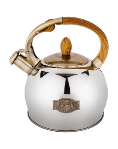Чайник со свистком серия Монблан 3 0 л термоаккумулирующее дно индукция Agness