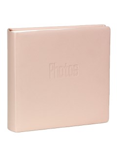 Фотоальбом розовый на 200 фото 10х15 см эко кожа кармашки Pioneer