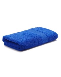 Махровое полотенце 100х180 для бани ванной бассейна хлопок 100 Цвет Синий Бтк