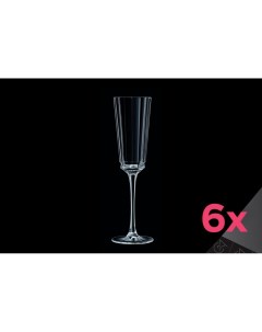 Набор из 6 ти бокалов для шампанского 170 мл MACASSAR 2 80 Q4335 Cristal d’arques