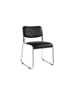 Стул BN_TQ_Стул Echair 802 VP к з черный без подл хром Easy chair