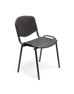Стул офисный Изо черный пластик металл черный 573676 Easy chair