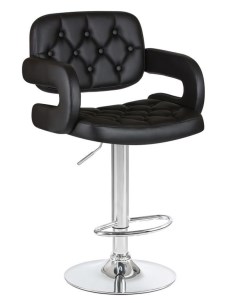 Барный стул Tiesto D LM 3460 black хром черный Империя стульев