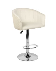 Барный стул МАРК WX 2325 cream хром кремовый Империя стульев
