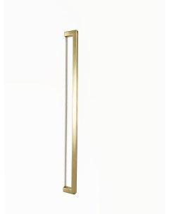 Ручка мебельная металл прямая фурнитура для шкафа комода RmG32 золото Infinita home