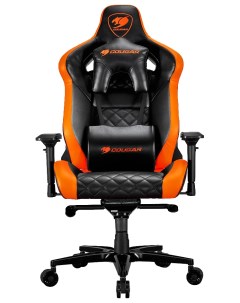 Кресло компьютерное игровое ARMOR TITAN Black Orange Cougar