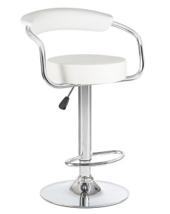 Барный стул MARTA LM 5013 white хром белый Империя стульев