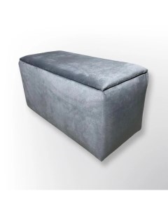 Пуфик банкетка Arrau art с ящиком для хранения серый 72х40х40 Arrau-furniture