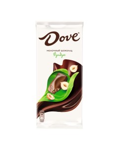 Шоколад молочный с фундуком 90 г Dove