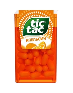 Конфеты драже с апельсином 16 г Tic tac