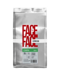 Кофе в зернах Ethiopia 1000 г Face to face