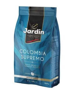 Кофе в зернах Colombia Supremo 1 кг Jardin