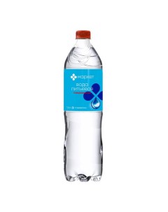 Вода питьевая газированная 1 4 л Маркет перекресток