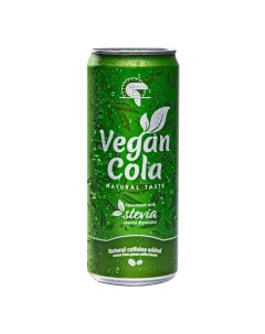 Газированный напиток Веган со вкусом колы безалкогольный 0 25 л Vitamizu