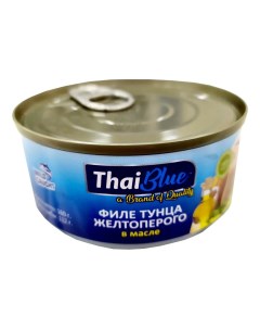 Тунец Thai Blue желтоперый филе в масле 160 г Nobrand