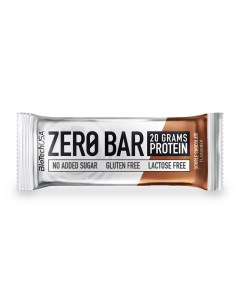 Протеиновый батончик Zero Bar 20х50 г Двойной шоколад Biotechusa
