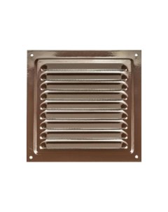 Решетка металлическая 150x150 коричневая РМ1515кор Виенто