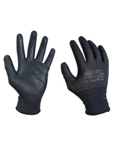 Перчатки защитные от порезов DY1850 PU р 9 Scaffa