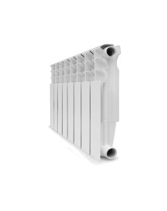 Биметаллический радиатор Bimetal 8 секций белый 1176133 Könner