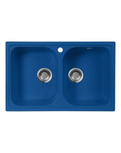 Кухонная мойка М 15 синяя Aquagranitex