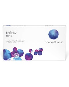 Линзы контактные CooperVision Toric 3 шт 5 5 1 75 150 Biofinity