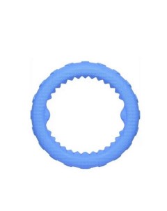 Игрушка для собак Кольцо плавающее Логар синий 17 см Tappi