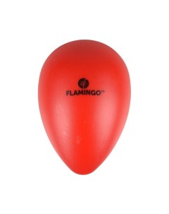 Игрушка для собак Яйцо красный пластик диаметр 13 см длина 19 см Flamingo