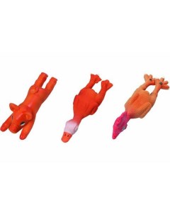 Игрушка для собак Поросята утята цыплята латексные в ассортименте 13 см Flamingo