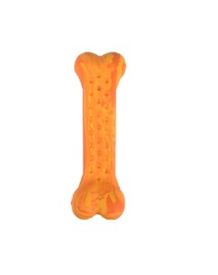 Игрушка для собак Кость из резины с ароматом курицы 10 5 см Flamingo
