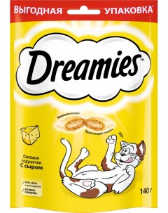 Лакомство для кошек с сыром 140г 12 шт Dreamies