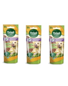 Лакомство для собак TitBit аппетитные колбаски из ягненка 40 г 3 упаковки Триол