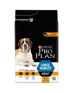 Сухой корм для собак крупных пород с мощным телосложением с курицей 3 кг Pro plan