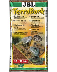 Грунт для аквариума TerraBark 20 30 мм 20 л Донный субстрат из коры пинии гранулы Jbl