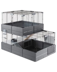 Модульная клетка Cage Multipla Double для мелких домашних животных 107 х72 х96 см Ferplast