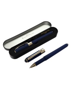 Ручка шариковая 0 5 мм MONACO стержень синий корпус тёмно синий в мета Bruno visconti