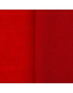 Ткань плюш Gamma PLF 50х50 см 19 1664 красный