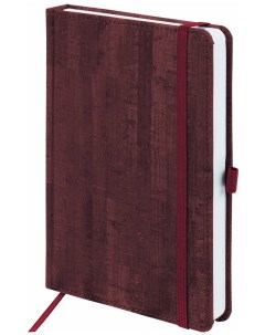 Ежедневник недатированный Wood А5 136 л бордовый набор из 2 шт Brauberg