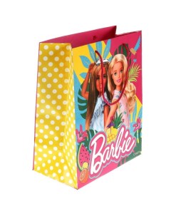 Пакет Пакет подарочный Барби 26 x 32 x 14 см глянцевый Играем вместе
