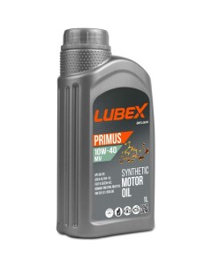 Синтетическое моторное масло Lubex