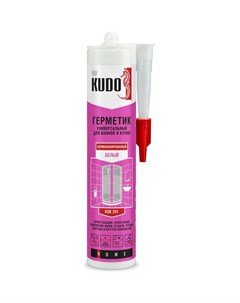 Универсальный силиконизированный герметик Kudo