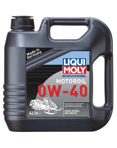 Синтетическое моторное масло 4T для снегоходов Liqui moly