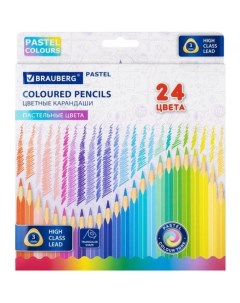 Цветные карандаши Brauberg