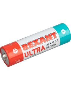 Ультра алкалиновая батарейка Rexant