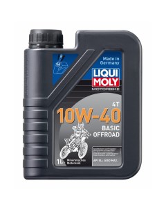 Минеральное моторное масло 4T для четырехтактных мотоциклов Liqui moly