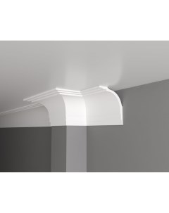 Ударопрочный влагостойкий потолочный карниз под покраску Decor-dizayn