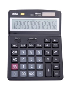 Настольный полноразмерный калькулятор Deli